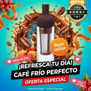 Hario Mizudashi 650ml – Cold brew casero en 8 horas