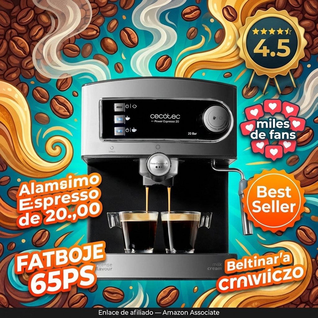 Cecotec Power Espresso 20 Cafetera Express