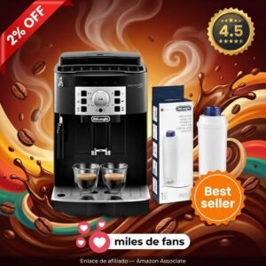 De’Longhi Magnifica S – Cafetera superautomática con molinillo integrado