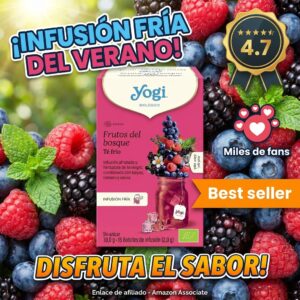 Yogi Tea Cold Brew Frutos del Bosque – Te Helado Bio