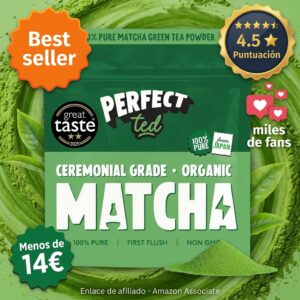 Perfect Ted Matcha Orgánico en Polvo Ceremonial 30g