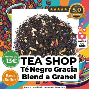 Té Negro a Granel con Vainilla y Naranja
