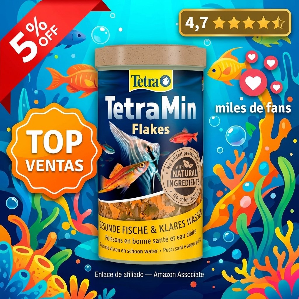 TetraMin Flakes Peces Ornamentales 500ml