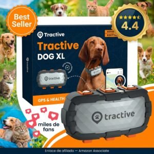 Tractive GPS XL Adventure para Perros – Localiza a tu perro en todo el mundo
