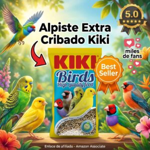 Alpiste Extra Cribado para Pájaros 1 kg – Peyca Kiki