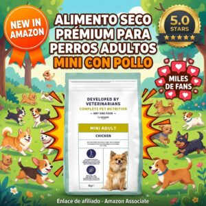 Pienso Perros Mini Adultos – Probióticos y Prebióticos Naturales