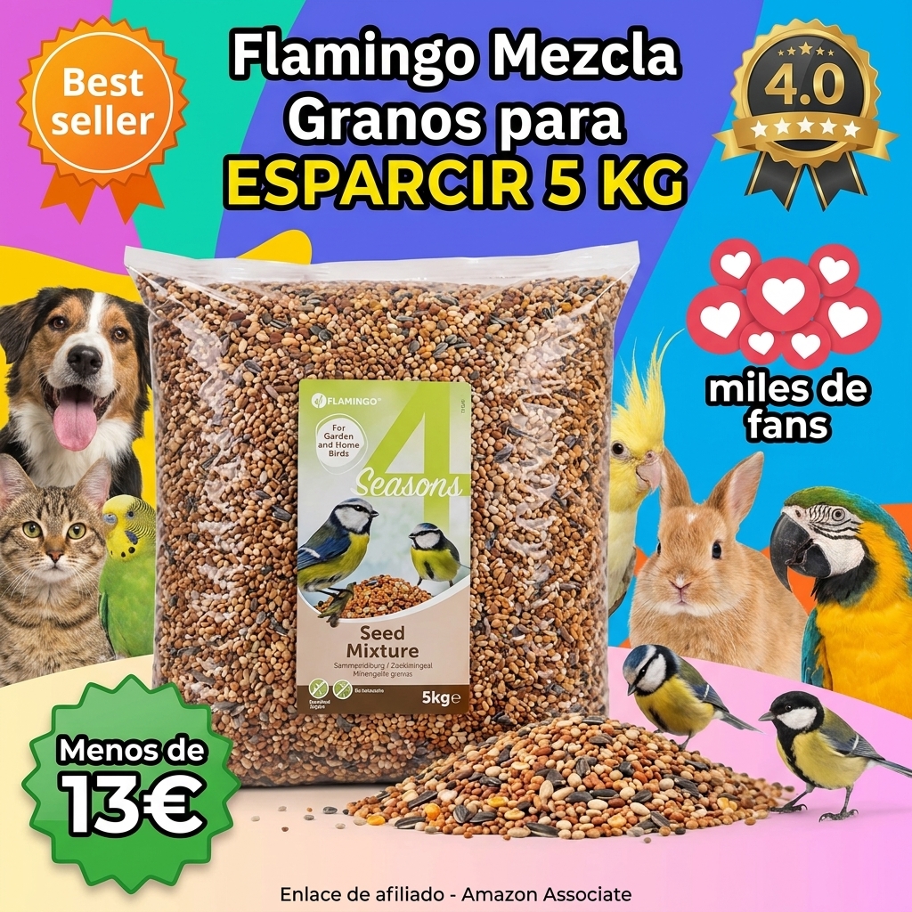 Flamingo Mezcla Granos para ESPARCIR 5 KG