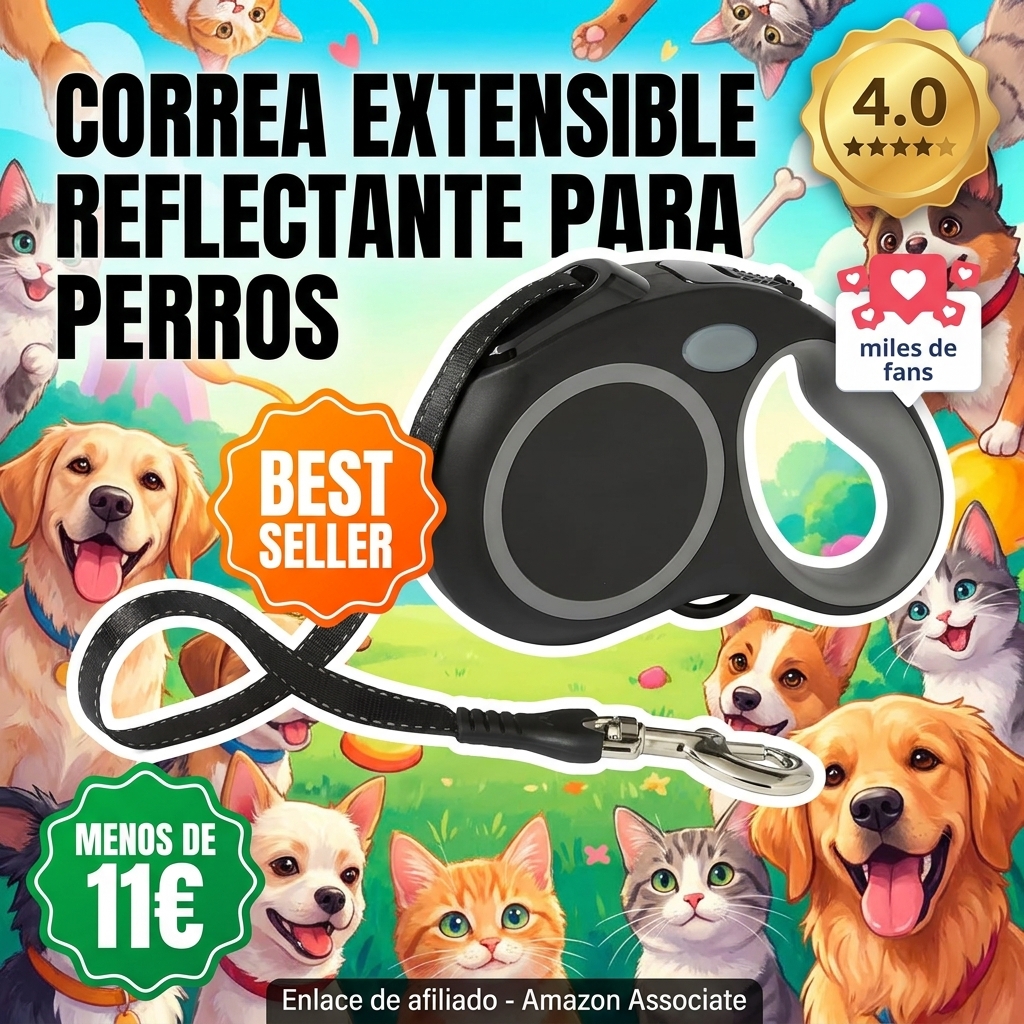 Amazon Basics Retractable Dog Leash L
