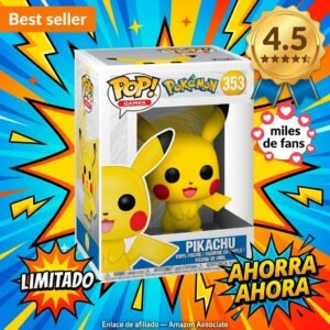 Funko Pop! Pikachu Pokémon — La figura oficial del Pokémon más famoso