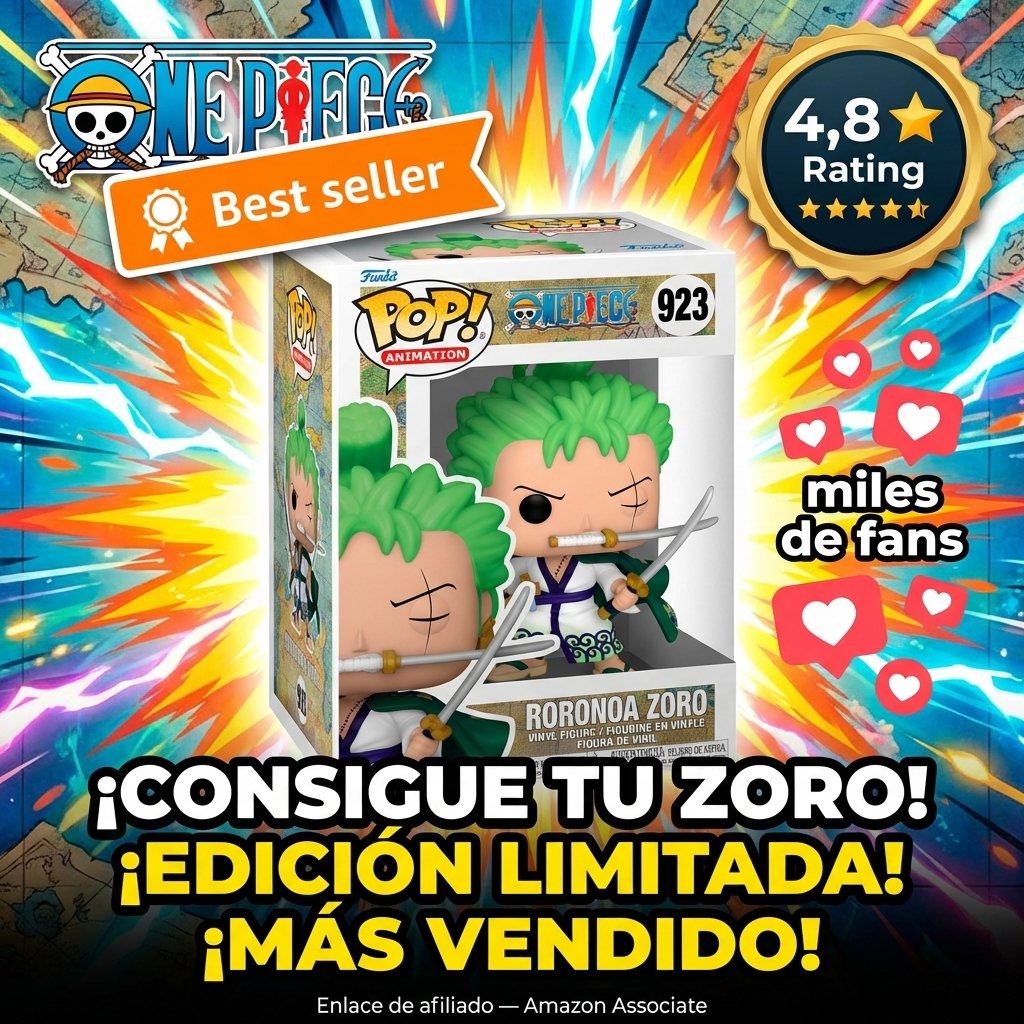 Funko Pop! Animation One Piece Zoro figura de vinilo oficial