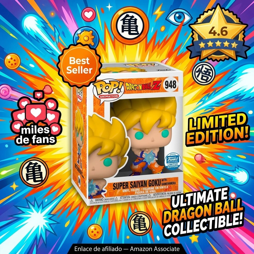 Funko Pop! Animation DBZ SS Goku With Kamehameha Wave Dragon Ball Z
