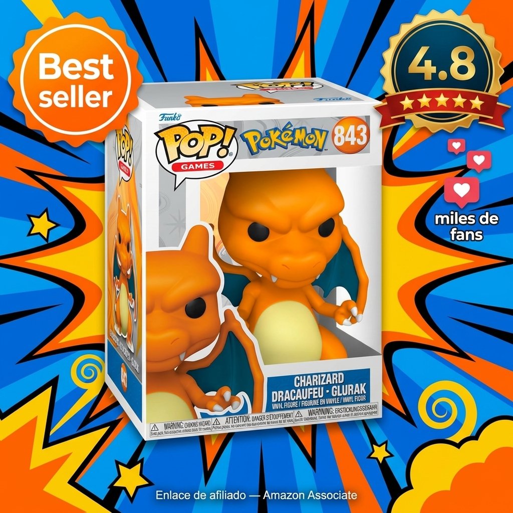 Funko Pop! Games Pokémon Charizard figura de vinilo oficial