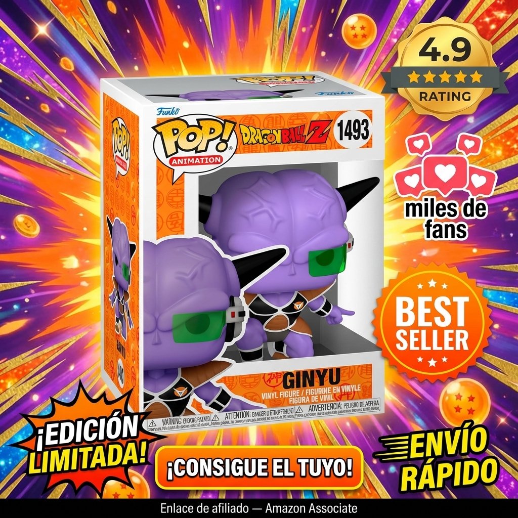 Funko Pop! Dragon Ball Z Captain Ginyu figura de vinilo oficial