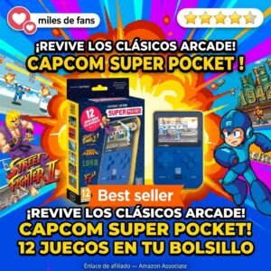 Capcom Super Pocket — La consola portátil retro con 26 clásicos