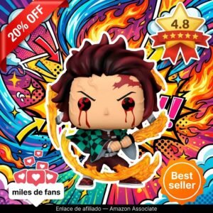 Funko Pop Tanjiro Sun Breathing – La respiracion solar de Demon Slayer