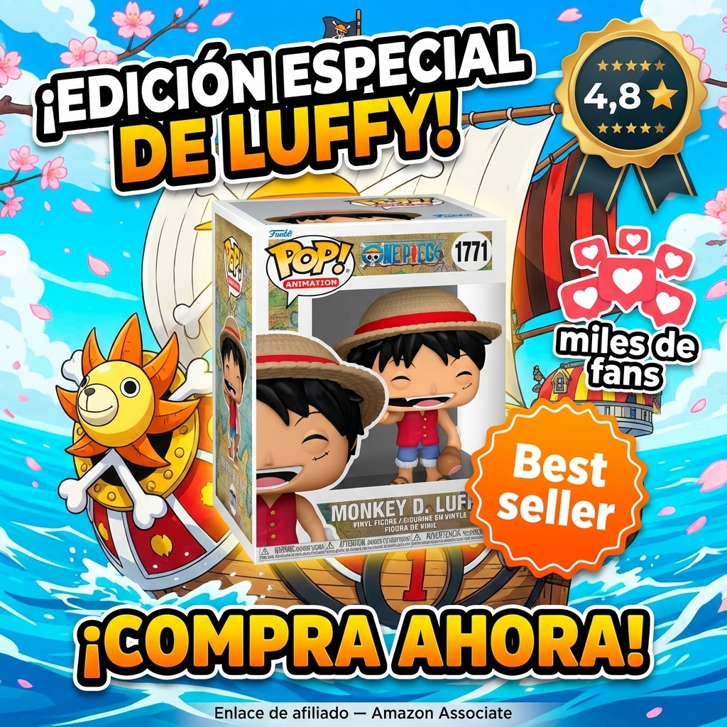 Funko Pop! Animation: One Piece - Luffy - Figura de Vinilo Coleccionable - Mercancía Oficial