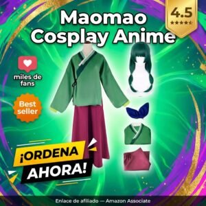 Maomao Cosplay El Boticario de la Corte — Disfraz oficial del anime