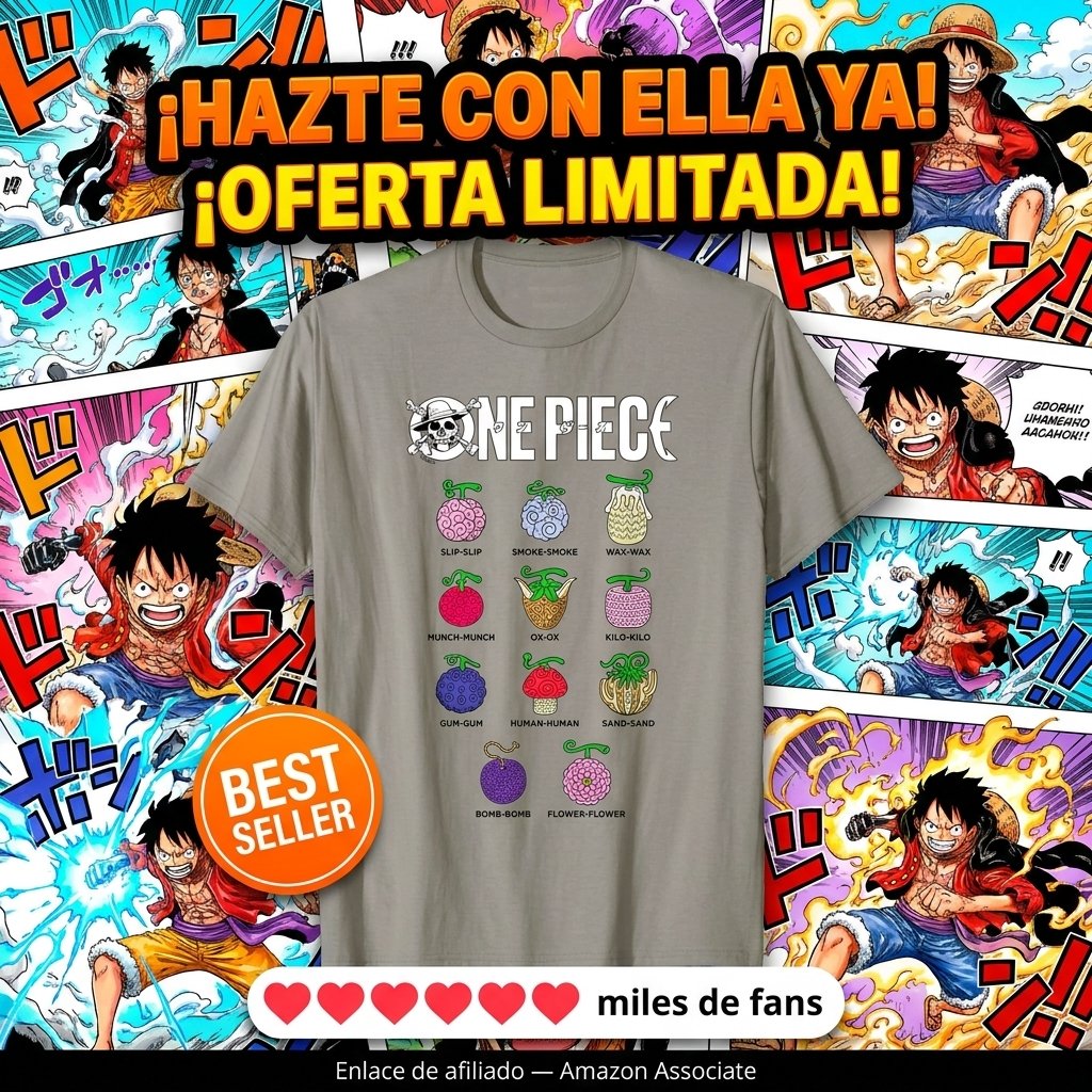 One Piece Devil Fruits Camiseta