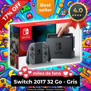 Nintendo Switch 2017 de 32 GB – Consola hibrida Gris