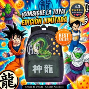 Mochila Dragon Ball Shenron oficial de 23L – Ripstop