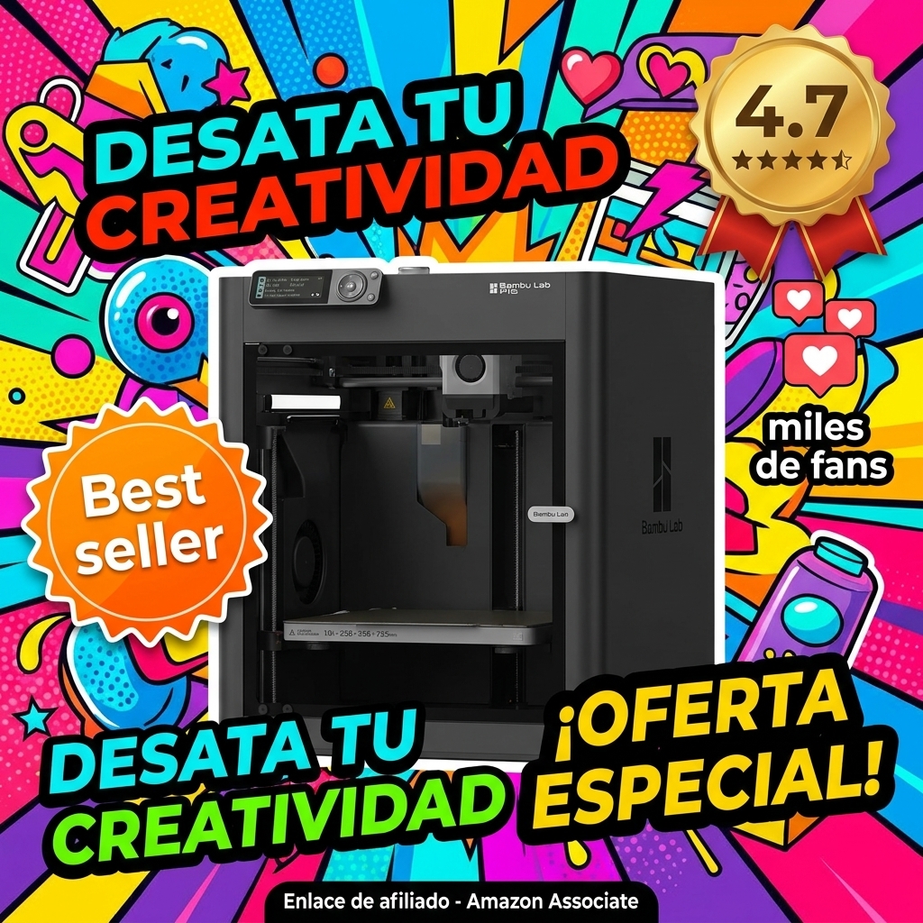 Bambu Lab Impresora 3D - P1S, Bivolt