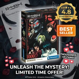 Puzzle 1000 Piezas Death Note Clementoni Anime 70x50cm