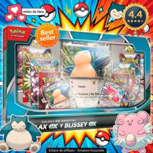 Pokemon Coleccion Especial Snorlax ex y Blissey ex JCC