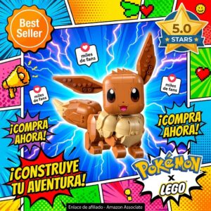 LEGO Pokemon Eevee 72151 – Kit de construccion articulado