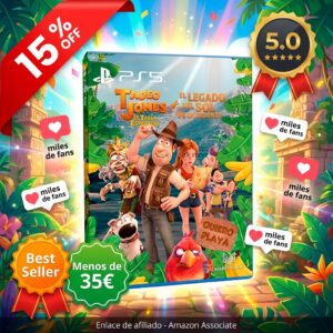 Tadeo Jones 3 La Tabla Esmeralda – Aventura PS5 en Canarias