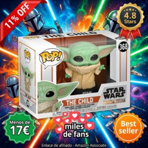 Funko Pop Grogu Baby Yoda: figura Star Wars coleccionable