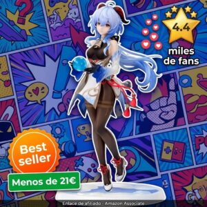 Figura Genshin Impact Ganyu PVC: coleccionable anime 23 cm