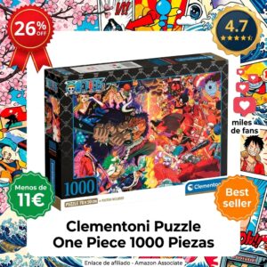 Puzzle One Piece 1000 piezas: el rompecabezas del anime