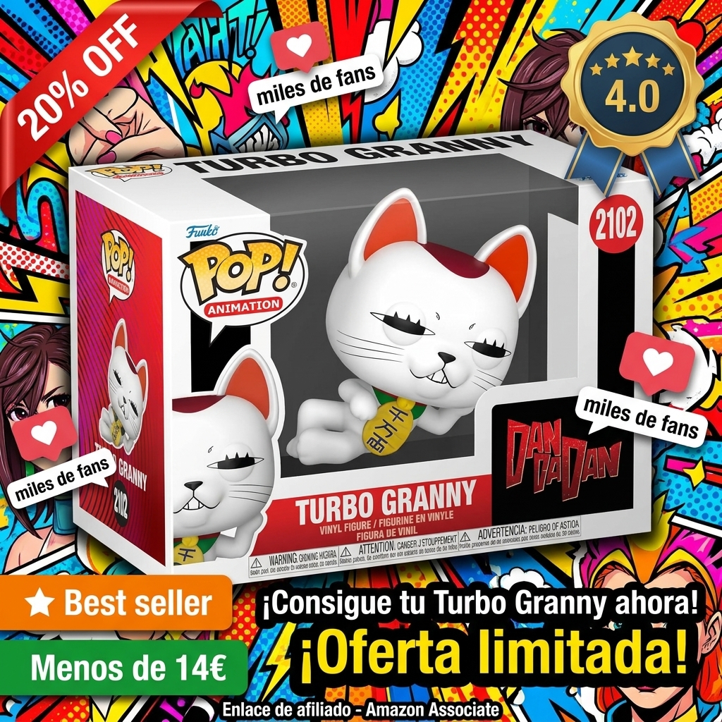 Funko Pop! Animation: Dandadan - Turbo Granny Cat