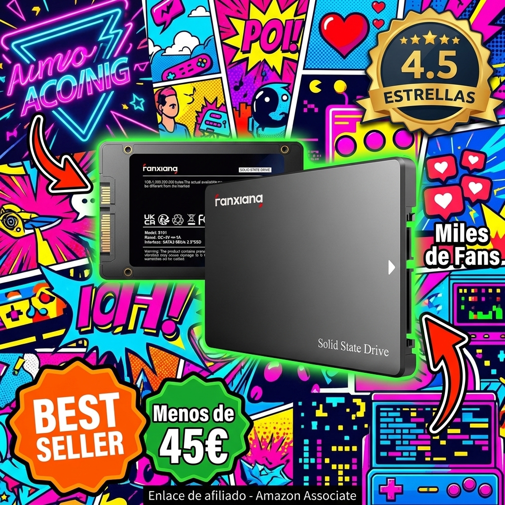 fanxiang S101 SATA SSD 256GB Unidad de Estado sólido Interna de 6 GB/s de 2,5 Pulgadas, Velocidad de Lectura de hasta 520 MB/s, Compatible con Ordenadores de Escritorio y portátiles (Negro)