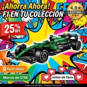 LEGO Technic Coche de F1 Aston Martin AMR25