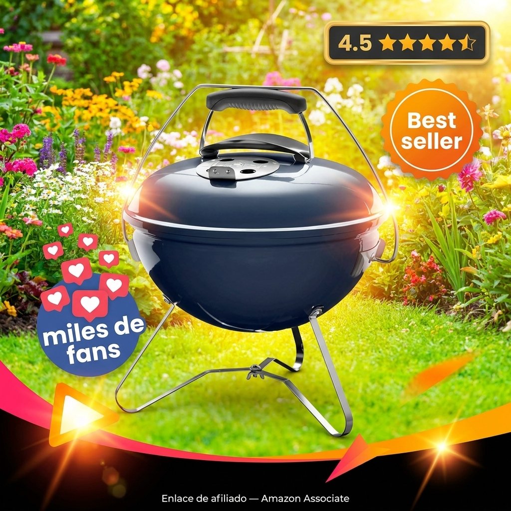 Weber Smokey Joe Premium Barbacoa de Carbón Ø37cm