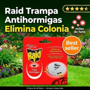 Raid Trampa Antihormigas – Elimina la Colonia Completa