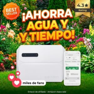 Inkbird IIC-600 – Programador riego WiFi 6 zonas desde el móvil