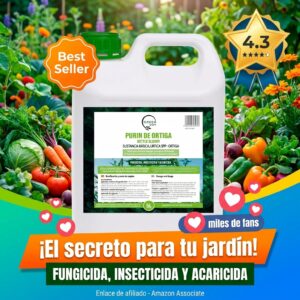 GREENGOF Purin de Ortiga 5L – Insecticida Fungicida Natural
