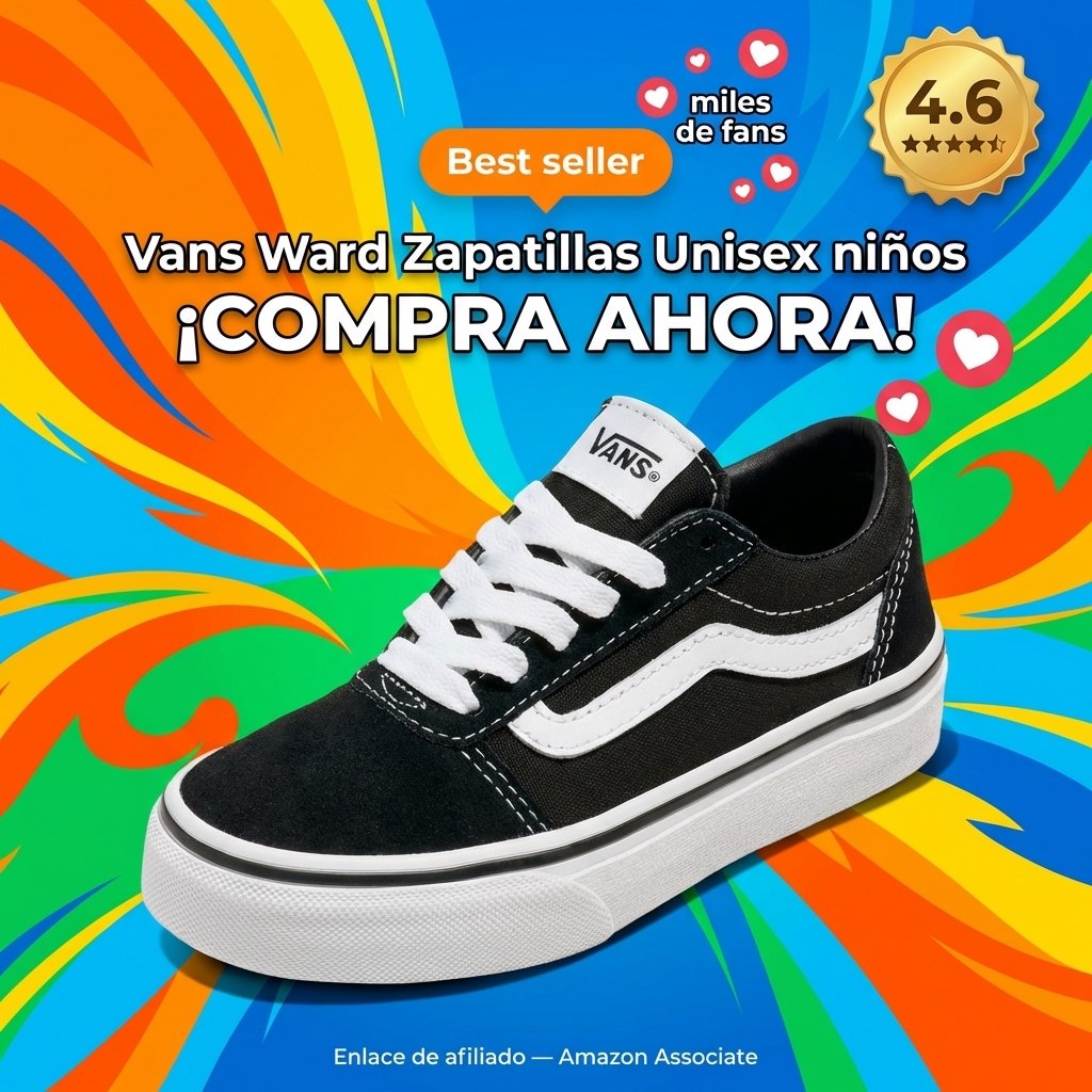 Vans Ward Zapatillas Unisex niños