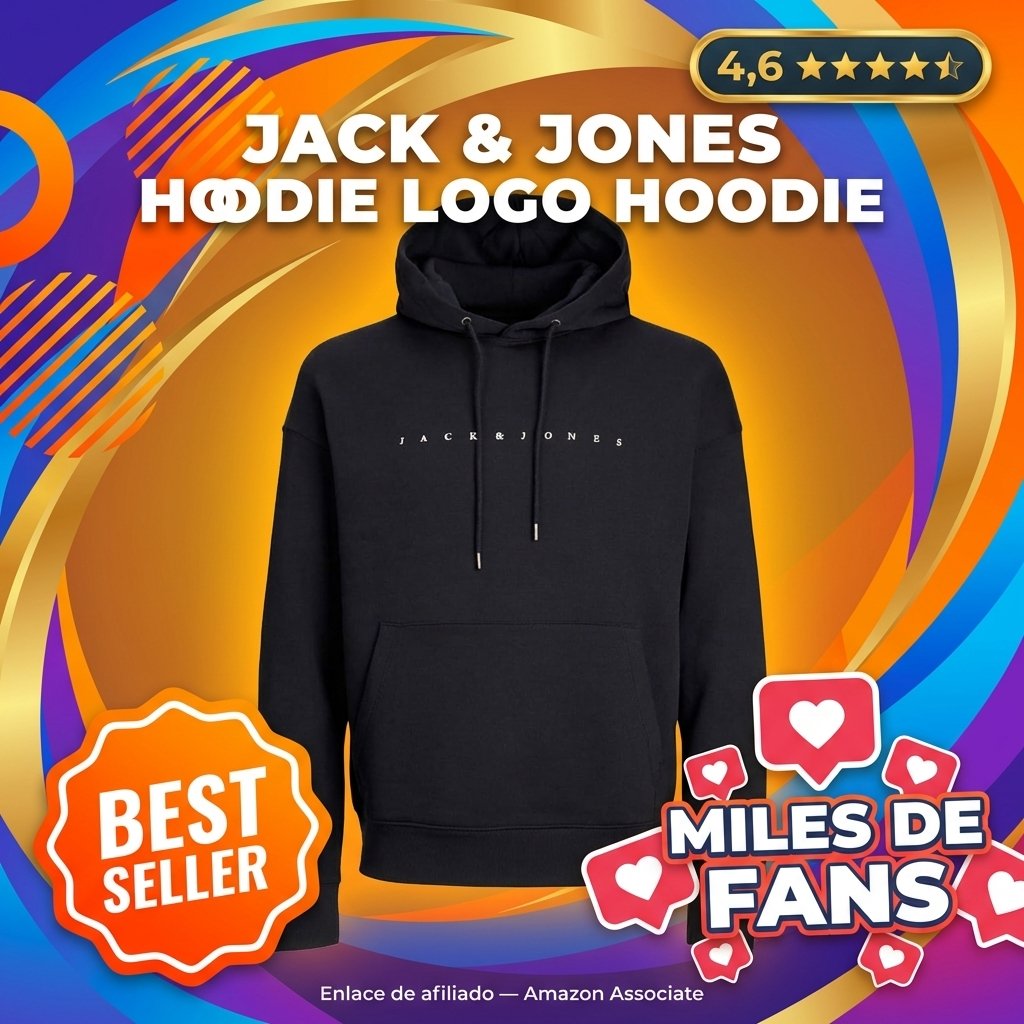 JACK & JONES Hoodie Logo Hoodie