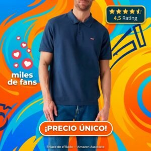 Levi’s Polo Housemark Hombre – Logo en el Pecho
