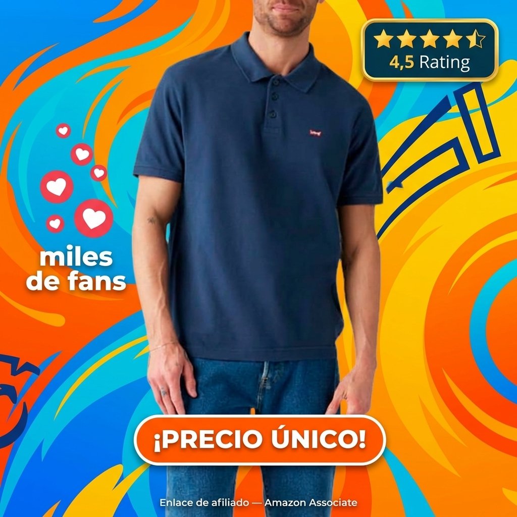 Levi's Housemark Polo Hombre — Logo en el pecho