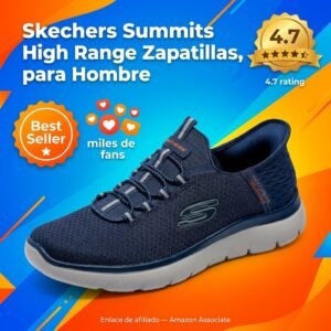 Skechers Summits Zapatillas – Ultraligeras con espuma de memoria