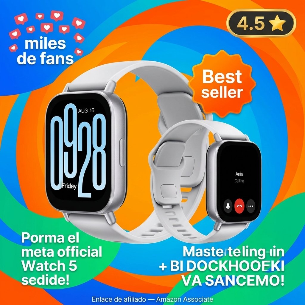 Xiaomi Redmi Watch 5 Active Smartwatch 2 Pulgadas