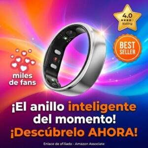RingConn Gen 2 Anillo Inteligente Salud sin Suscripción