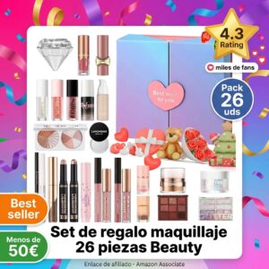 Set regalo maquillaje 26 piezas – kit completo cosméticos