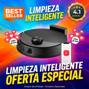 roborock Q10 S5 Robot Aspirador Fregasuelos 10000 Pa LiDAR