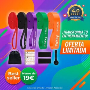 Set de Bandas Elásticas de Resistencia para Fitness