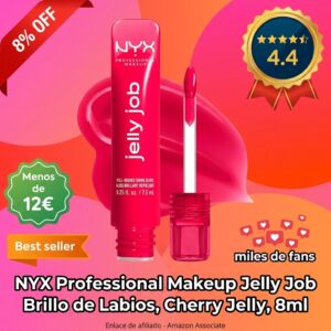 Brillo de labios NYX Jelly Job efecto volumen